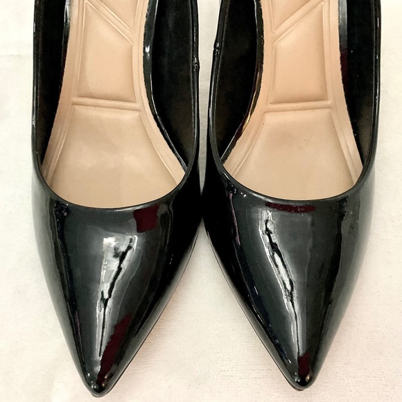 Black JENN ARDOR Patent leather Pointed Toe Dressy High Heels Sz 8 - Picture 5 of 16